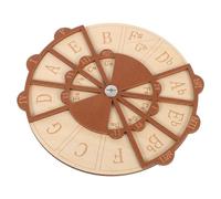 Alasum Circle of Fifths Wheel Guitar Chord Aid Music Theory Disc Melody Tool for Guitar Piano Learning Portable Wooden Music Helper Enhancing Chord Practice and Finger Dexterity Suitable