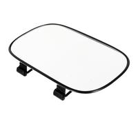 Alasum Compact Car Sun Visor Vanity Mirror with Straps, Breakage-proof Plastic and Glass Design, for Car Interior Makeup Use, Random Assorted Colour for Women Random Color