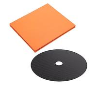 Alasum Compact Disc Tuning Cushion Carbon Fiber Cd Platen Mat Ultra-thin Disc Pad
