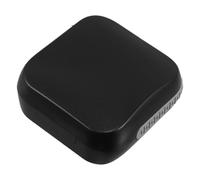 Alasum Compact Hearing Aid Travel Case with Shockproof Cushioned Insert and Impact Resistance, One-Handed Open and Close Design, Sturdy Abs and Rubber Material for Seniors and Daily Use