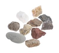 Alasum Comprehensive Geology Kit with Diverse Rock and Mineral Specimens, Stone and Plastic Materials, Labeled Specimens Teaching Tool in Sturdy Box for Classroom Teaching