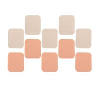 Alasum Cosmetic Dry Daily Use for Salons, Beauty for Wet and 10pcs Portable Square Puff Pads Makeup Synthetic Sponge Material, Friendly Face the Skin, Suitable