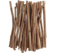 Alasum Craft Sticks Small Dried Twigs Brown Tea Tree and 10cm 150pcs Precise Craftsmanship for Handicrafts and Model Building for Woodcraft and Play