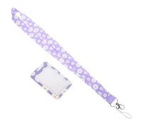 Alasum Detachable Lanyard Nurse Id Badge Holder with Adorable Daisy Pattern Card Sleeve Card Protector for Teachers Students Office Travel