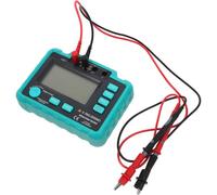 Alasum Digital Megohmmeter Insulation Resistance Tester, Abs Black, Lcd Display with Backlight, 500v 1000v 12v Dc, Resistance Measurement, for Electrical Testing