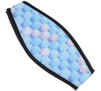 Alasum Diving Mask Strap Cover Hair Protective Headband Double-Layer Blue Floating Snorkeling Dive Glasses Strap Sleeve for Scuba Diving and Swimming