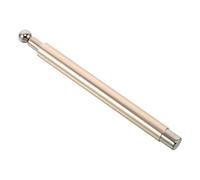 Alasum Double-ended Magnetic Nail Polish Wand Strong Suction Magnet, Cigar Shape Metal Cat Eye Nail Art Tool for Salon and Desktop Use, Elegant Golden Multi-function Manicure Magnet