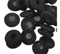 Alasum Earphone and Replacement 50pcs Ear Covers Pad 15mm Sponge Pads Earbud Soft Cushions Wear-resistant Easy to Take off Bud Protectors for Earphones