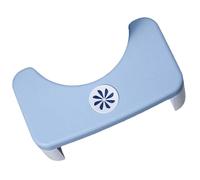 Alasum Foldable Bathroom Step Stool for Made of Sturdy Pp Material with Space-Saving Design and Easy to Clean Surface, Toilet Footstool for Bathroom Use and Healthy Squatting Posture