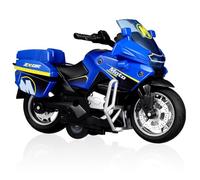 Alasum Friction Powered Pull-Back Motorcycle Toy with Lights and Sound Mini Interactive Toy Motorbike for Kids Educational Play Vehicle for Birthday and Holiday