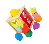 Alasum Geometric Building Block Preschool Educational for Early Development Brain Training Cognitive Plaything Suitable for Interaction and Birthday