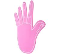 Alasum Giant EVA Foam Hand Five Fingers Lightweight Cheerleading Prop for Sports Events Games School Celebrations in Pink Soft Foam for Team Spirit and Crowd Support