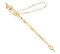 Alasum Golden Zinc Alloy Reading Pointer Tool for Scripture Reading with Wear Resistance and Break Resistance Book Page Pointer and Study