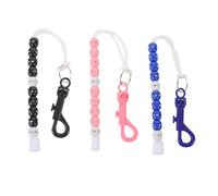 Alasum Golf Score Counter Beads for Accurate Score Verification Portable Plastic Golf Stroke Bracelet with Clip 3pcs for Solo Practice and Club Tournaments