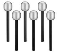 Alasum Halloween Simulation Microphones for Kids -6Pcs Creative Cosplay Props for Pretend Singing & Talking, Perfect for Halloween Parties, Costume Dances, and Party Activities