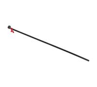Alasum Halloween Skull Scepter Costume Prop with Lightweight Plastic Skeleton Staff and Eye-catching Bowtie Details, Safe Use Walking Stick for Costume Events and Halloween Role Play