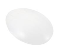 Alasum Hand Massage Ball Thumb Rubbing Stone White 2.36x1.77x0.8 for Soothing Massage and Stress Relief Home Fitness Accessory for Elderly