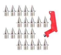 Alasum Hard Steel Track Shoe Spikes with Anti-slip and Rust Prevention Features, 20pcs Replacement Running Shoes Nails for Athletic Tracks and Sports Enthusiasts