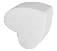 Alasum Heart Shaped Cake Modeling Dummy Cake Embryo Model 12x3.94' Foam Polystyrene Romantic DIY Baking Practice Consistent Shape Detail for Valentine’s Day