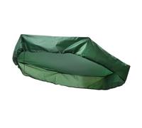 Alasum Hexagon Sandpit Canopy Cover Green Oxford UV Dustproof Sandbox Protection Shelter for Outdoor Storage