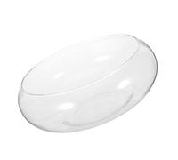 Alasum Hydroponic Lotus Terrarium Bowl Glass Floating Succulent Planter, Betta Fish Tank, Vintage Texture for Home and Office Decoration