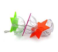 Alasum Interactive Hanging Parrot Foraging Made of Sturdy Acrylic with 3 Layers, Educational Bird Feeder to Prevent Negative Behaviour, Suitable for Mini Macaw and Bird Cage Play Gym