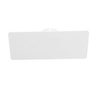 Alasum Interview Mic Blank Plate with Clip Versatile Displaying for Media Events Annual Meetings and Interviews Simplifies Setup Eliminates Cable Hassles and Offers Professional