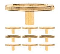 Alasum Iron Winding Keys Thread M3.5 10pcs Easy to Install Golden Metal Winder Bars for Music Box Replacement Suitable for DIY Windup Jewelry and Windup Crafts