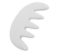 Alasum Jade Scalp Massager Comb for Gua Sha Treatment with Large Tooth Design Multifunctional Hair Massage Tool with Elegant Texture and Scalp Relaxation for Wellness Routine
