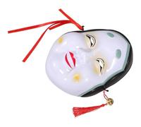 Alasum Japanese Style Unisex Mask Full Face Plastic Material with Unisex Design without Tearing for Role Playing and Party Cosplay Accessory