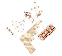 Alasum Kids Building Block Toys 20 Round Insert Blocks Educational Stacking Set for Toddlers Early Development Cognitive Skills Creative Play