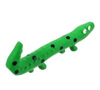 Alasum Latex Lizard Dog Green Squeaky Interactive Chewing for Puppies Sturdy Teething Relief Pet for Small to Medium Dogs