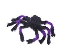 Alasum Lifelike Plush Spider 50cm Knitting Halloween Decorations Prop for Costume Parties Soft Stuffed Animal Spider without Fur Shedding Random Color