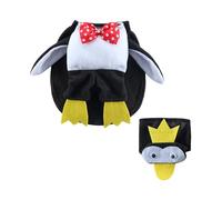 Alasum Lightweight Polyester Penguin Dog Cloak for Halloween, Puppy Cape Costume, Sturdy Design for Pet Photo Shoots and Gatherings