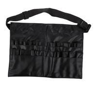 Alasum Makeup Brush Storage Bag PU Waist Pouch with Creative Design and Cross-Body Belt for Professional Makeup Artist on Festival