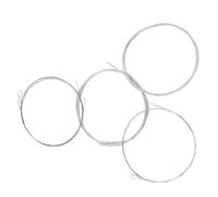 Alasum Mandolin Replacement Strings Universal Set of 4 Steel Core Bronze Wound Strings for 8-String Mandolin Instrument Accessories No Regular Cleaning Required