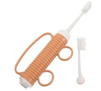 Alasum Manual Loops Hold Adults Finger for Disabled and Handle Ergonomic Toothbrush with Comfortable to Care, Soft Bristles Plastic Oral Elderly Suitable for Daily