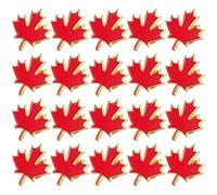 Alasum Maple Leaf Brooch Pins Simple Chic Design for Women 20pcs Lapel Pins Autumn Fall Leaves Accessory Suitable for Daily and Formal Use