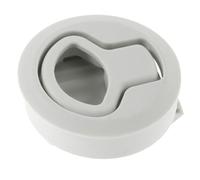 Alasum Marine Hatch Latch Flush Pull round Nylon Latch Lock Fastener with Weather Resistant Flush Mount Design for Yacht Locker and Rv Cabinet Door Cargo Trailer Upgrade