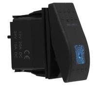 Alasum Marine Rocker Switch 12v 20a off Lighted Rocker Switch with High Current Capacity and Pa66 Material, Reliable Performance for Boating and Sailing Applications