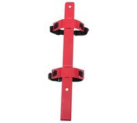 Alasum Metal Fire Extinguisher Wall Mount Bracket Holder for 3-6kg Fire Extinguishers with Quick Release Strap and Inclined Angle, Universal Fit for Solid Wall Surfaces and Workshops