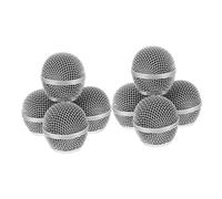 Alasum Mic Mesh Head Replacement Grille Dynamic Mic Windscreen Compatible Metal Grill Cover No Tool Install