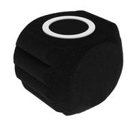 Alasum Microphone Wind Shield Isolation Ball Black Acoustic Foam Pop Filter for Studio Recording Podcasting Streaming Voiceover Sound-absorbing Noise Reduction Suitable for Microphones
