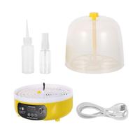 Alasum Mini 4-Egg USB Automatic Turning Egg Incubator with Precise Temperature Control for Chicken, Duck, Goose Eggs - Portable Poultry Hatching Machine for Home Use