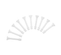 Alasum Mini Roman Column Pillars Vintage European Style Abs 10pcs White Architectural Sculptures Versatile Educational Display Props for Wedding and Cake Decoration