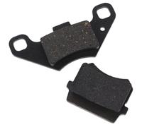 Alasum Motorcycle Brake Pads with Easy Installation and Braking Performance 2pcs Front and Rear Set Iron Material for Off-road and Dirt Bikes