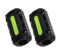 Alasum Motorcycle Engine Bumper Crash Bar Guard Engine Guard Bumper Protector 22mm Protective Slider Blocks for, Black 2pcs Uy125 for Motorbike Frame