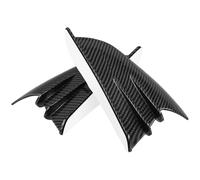 Alasum Motorcycle Side Fairing Kit 2Pcs Universal Wind Deflection Bracket for Motorbike Rear Wing Accessories