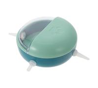 Alasum Multi Spout Puppy and Kitten Feeder Bowl with Nipples for Newborns, Made of Sturdy Pp Material, Easy to Carry Blue Milk Feeding Device Suitable for Small Animals and Pets
