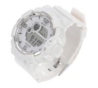 Alasum Multifunction Electronic Watch for Sports with Luminous Display, Sturdy Silicone Outdoor Wristwatch for Students, Lightweight White Design for Graduation Season Running